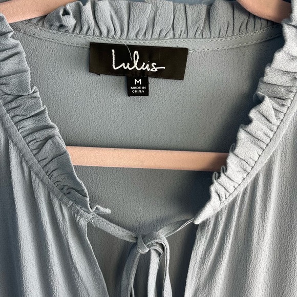 Lulu's Light Blue Mini Dress - Picture 6 of 8